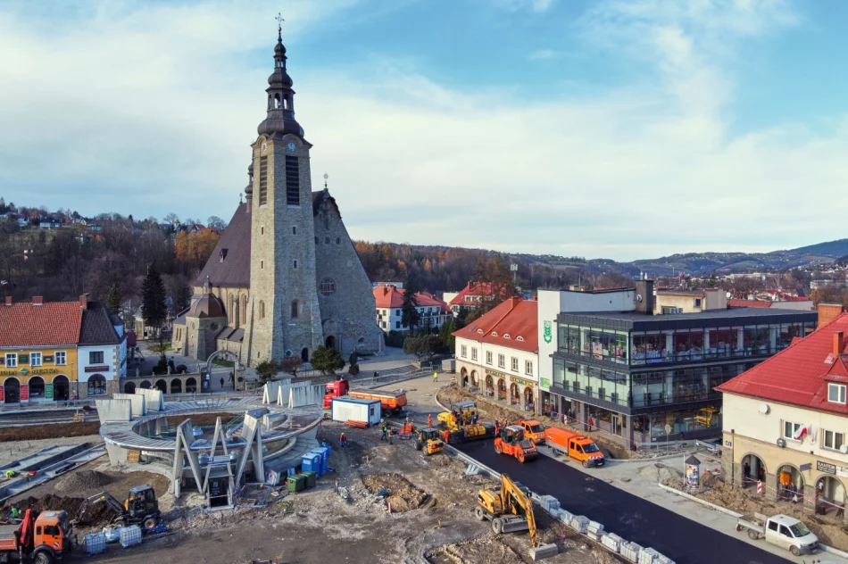 Przebudowa rynku - postępy prac - 19 listopada 2019 r. - zdjęcie 7