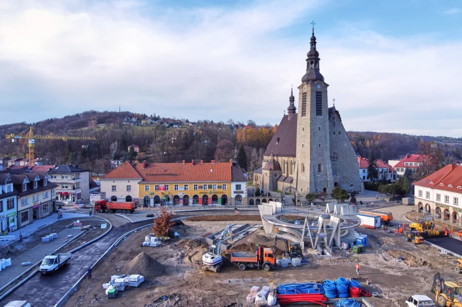Przebudowa rynku - postępy prac - 19 listopada 2019 r. - zdjęcie 8