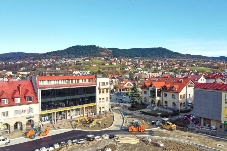 Przebudowa rynku - postępy prac - 19 listopada 2019 r. - zdjęcie 12