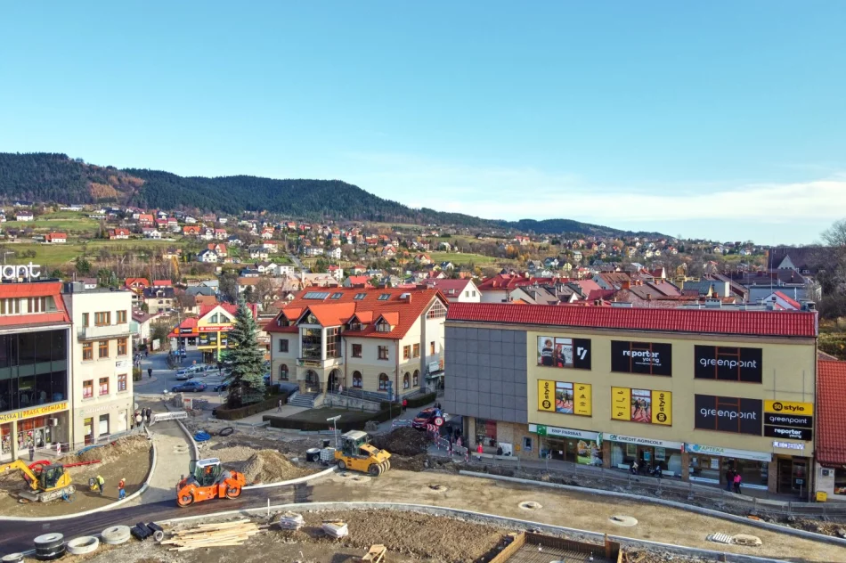 Przebudowa rynku - postępy prac - 19 listopada 2019 r. - zdjęcie 13