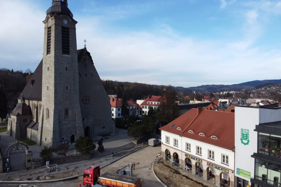 Przebudowa rynku - postępy prac - 19 listopada 2019 r. - zdjęcie 18