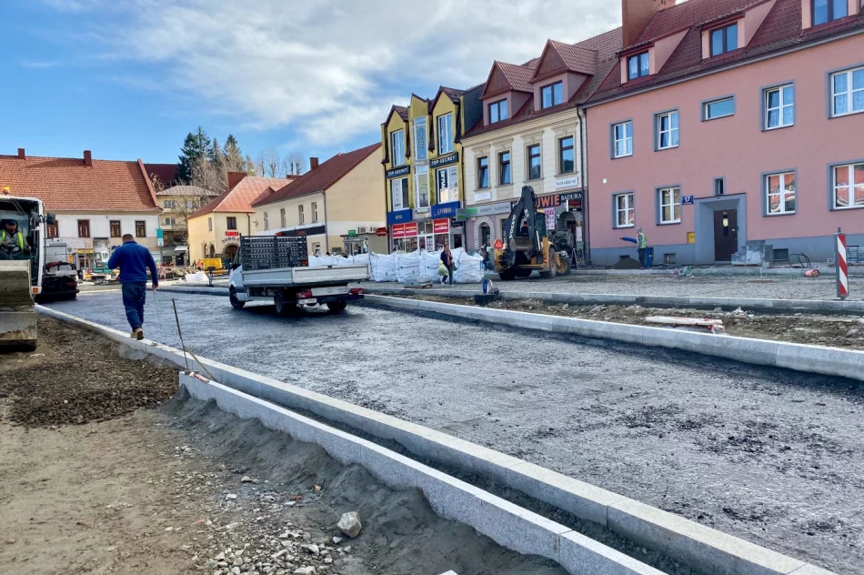 Przebudowa rynku - postępy prac - 19 listopada 2019 r. - zdjęcie 20