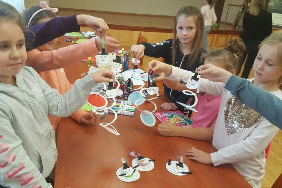 "Artystyczne środy i piątki" w świetlicach w Starej Wsi i  Lipowem  - zdjęcie 2