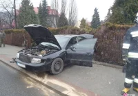 W Czerńcu samochód wypadł z drogi - zdjęcie główne