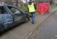 Tragiczny wypadek na drodze wojewódzkiej - zdjęcie główne