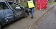 Tragiczny wypadek na drodze wojewódzkiej - zdjęcie 2