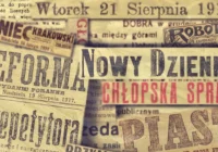 Przegląd przedwojennej prasy - cz. I - zdjęcie główne