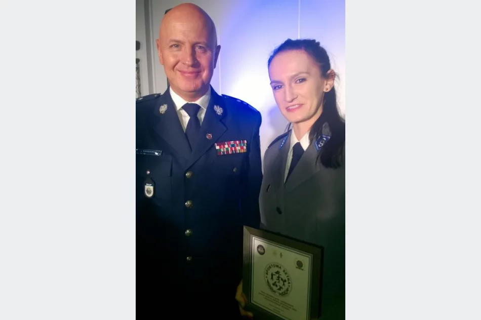 Ewa Bulanda na Policyjnej Gali Mistrzów Sportu - zdjęcie 3