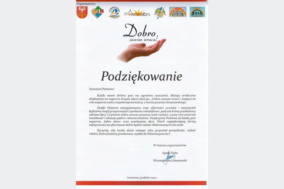 AKCJA CHARYTATYWNA "Dobro zawsze wraca" w Szkole Podstawowej Nr 1 w Starej Wsi - zdjęcie 7