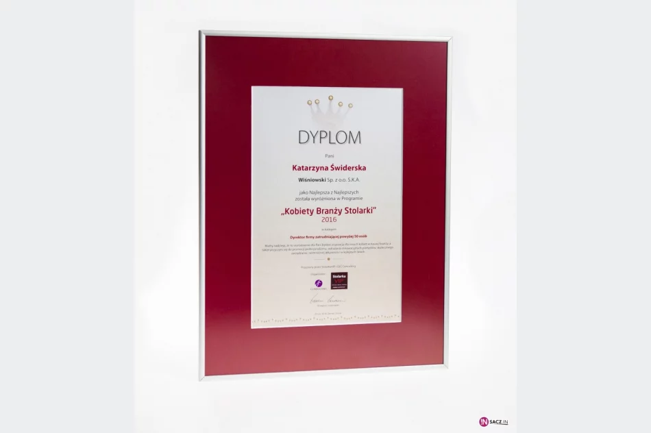 Katarzyna Świderska liderką świata stolarki - zdjęcie 2