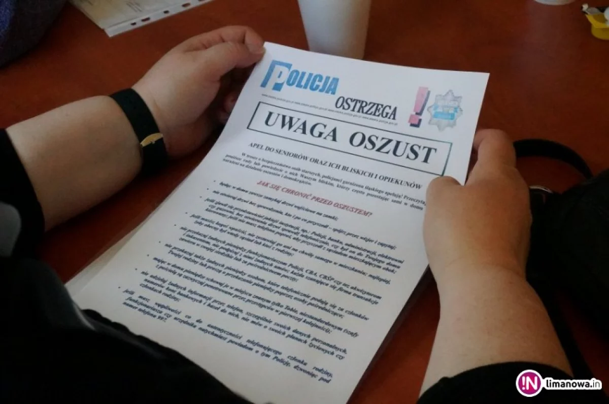 Apel policji: uwaga na oszustów!