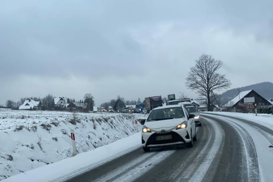 Zima na drogach: trudne warunki i kilka kolizji - zdjęcie 7