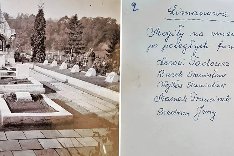 W Alei Nieznanego Żołnierza w Limanowej są jednak pochowane ciała funkcjonariuszy UB - zdjęcie 2