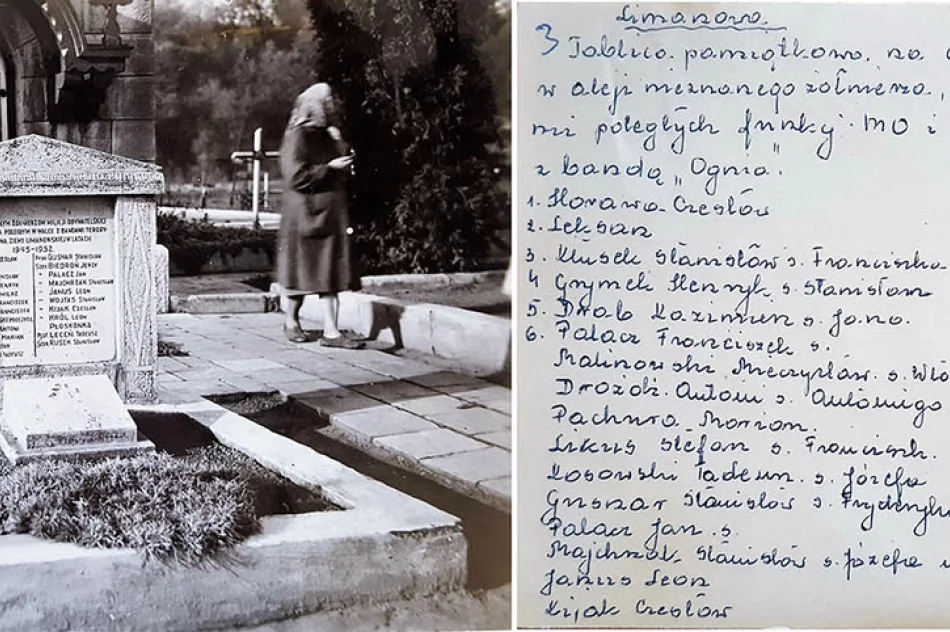 W Alei Nieznanego Żołnierza w Limanowej są jednak pochowane ciała funkcjonariuszy UB - zdjęcie 3
