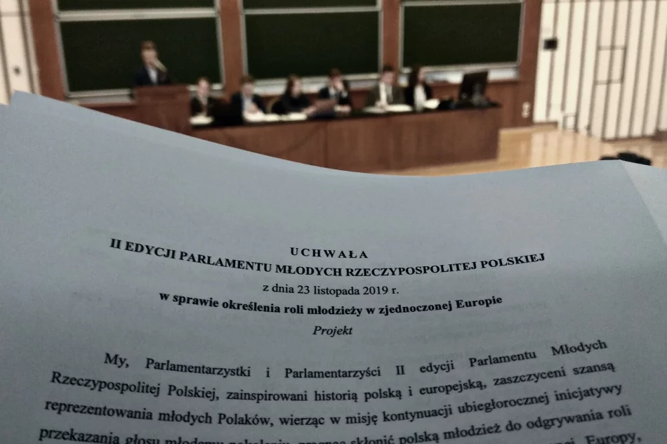 Jakub Marek w Parlamencie Młodych - zdjęcie 5