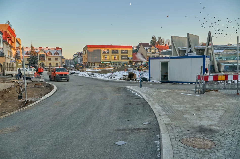 Przebudowa rynku - postępy prac - 5 grudnia 2019 r. - zdjęcie 3