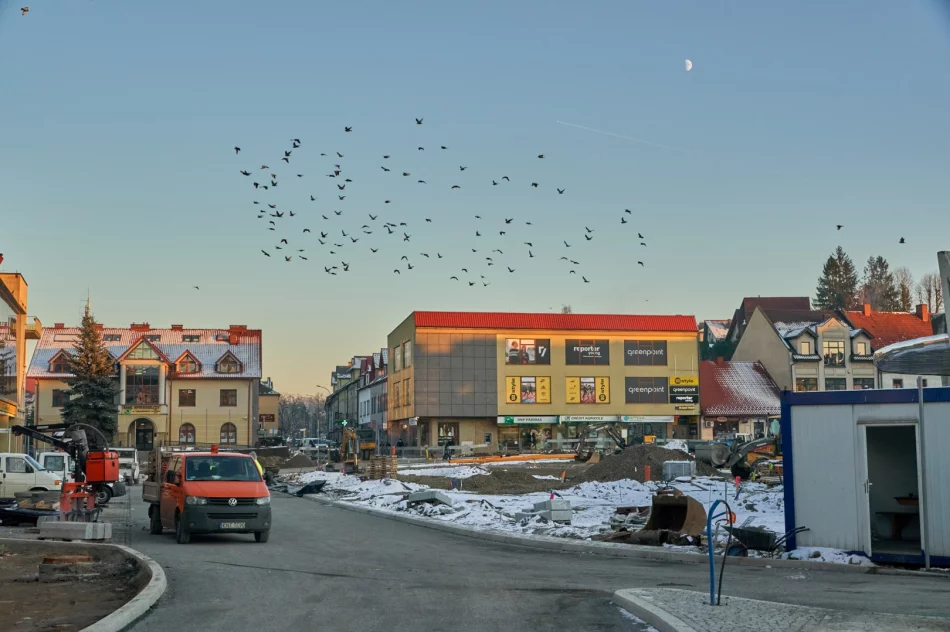 Przebudowa rynku - postępy prac - 5 grudnia 2019 r. - zdjęcie 4