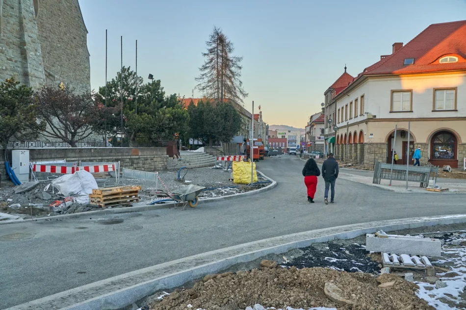 Przebudowa rynku - postępy prac - 5 grudnia 2019 r. - zdjęcie 9