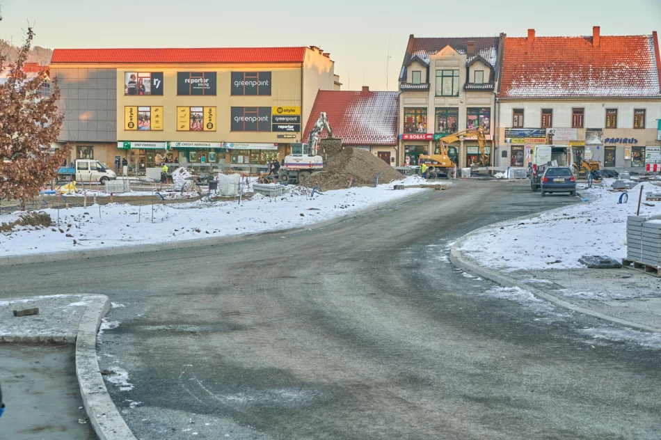 Przebudowa rynku - postępy prac - 5 grudnia 2019 r. - zdjęcie 13