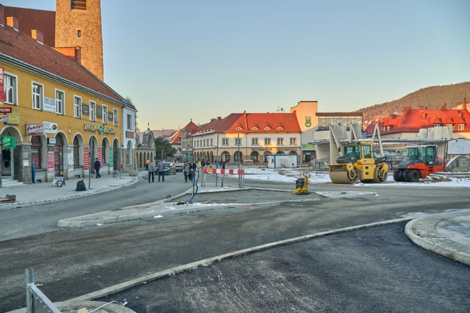 Przebudowa rynku - postępy prac - 5 grudnia 2019 r. - zdjęcie 15