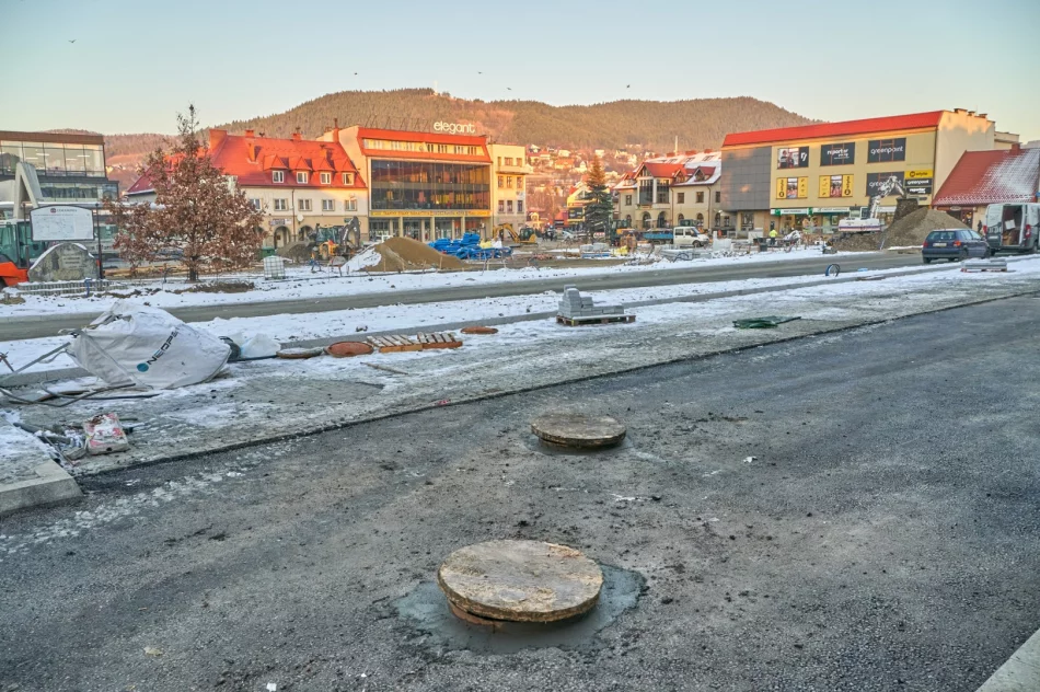 Przebudowa rynku - postępy prac - 5 grudnia 2019 r. - zdjęcie 16