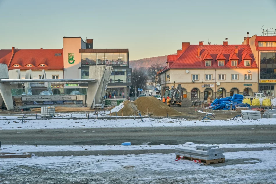Przebudowa rynku - postępy prac - 5 grudnia 2019 r. - zdjęcie 18
