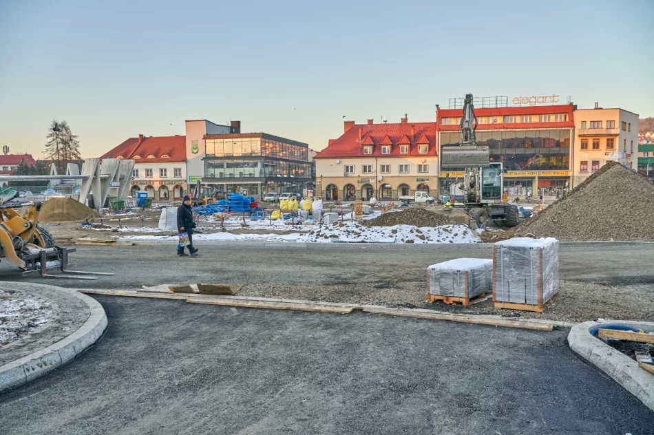 Przebudowa rynku - postępy prac - 5 grudnia 2019 r. - zdjęcie 20