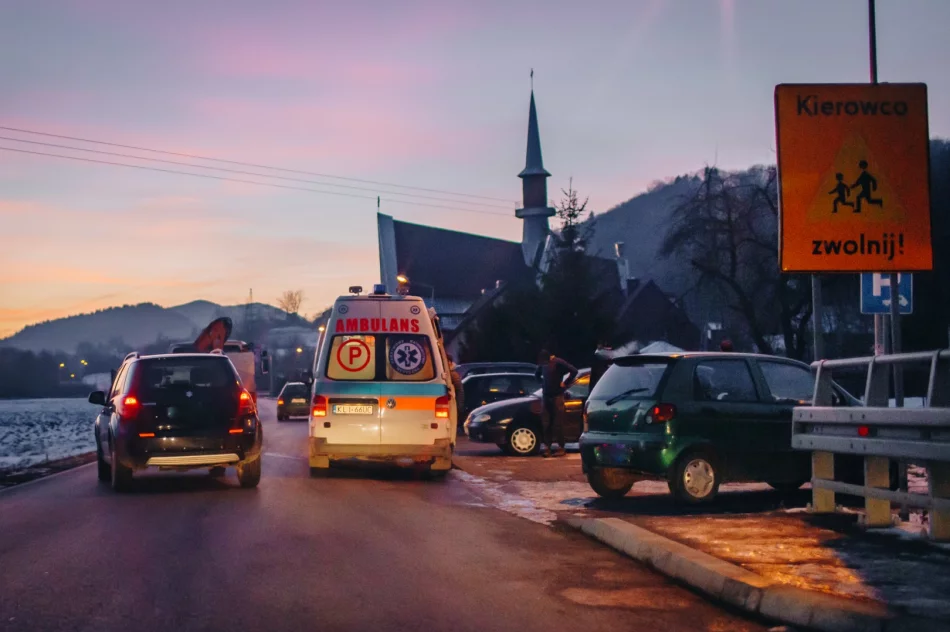 Potrącenie dziecka na drodze powiatowej - zdjęcie 3
