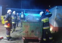 W Muszynie podpalają… śmietniki! - zdjęcie główne