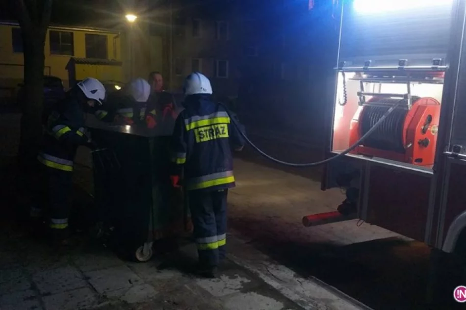 W Muszynie podpalają… śmietniki! - zdjęcie 2