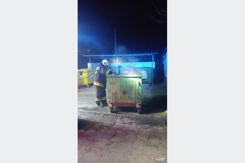 W Muszynie podpalają… śmietniki! - zdjęcie 3