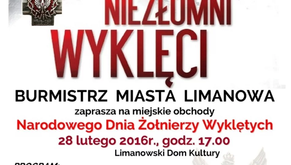 Oddadzą hołd Żołnierzom Wyklętym. Zobacz program - zdjęcie 1