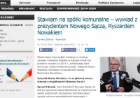 Ryszard Nowak stawia na spółki komunalne? - zdjęcie główne