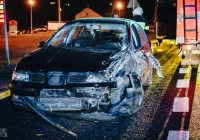 Zderzenie autobusu z samochodem osobowym na "krajówce" - zdjęcie główne