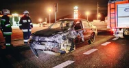 Zderzenie autobusu z samochodem osobowym na "krajówce" - zdjęcie 3