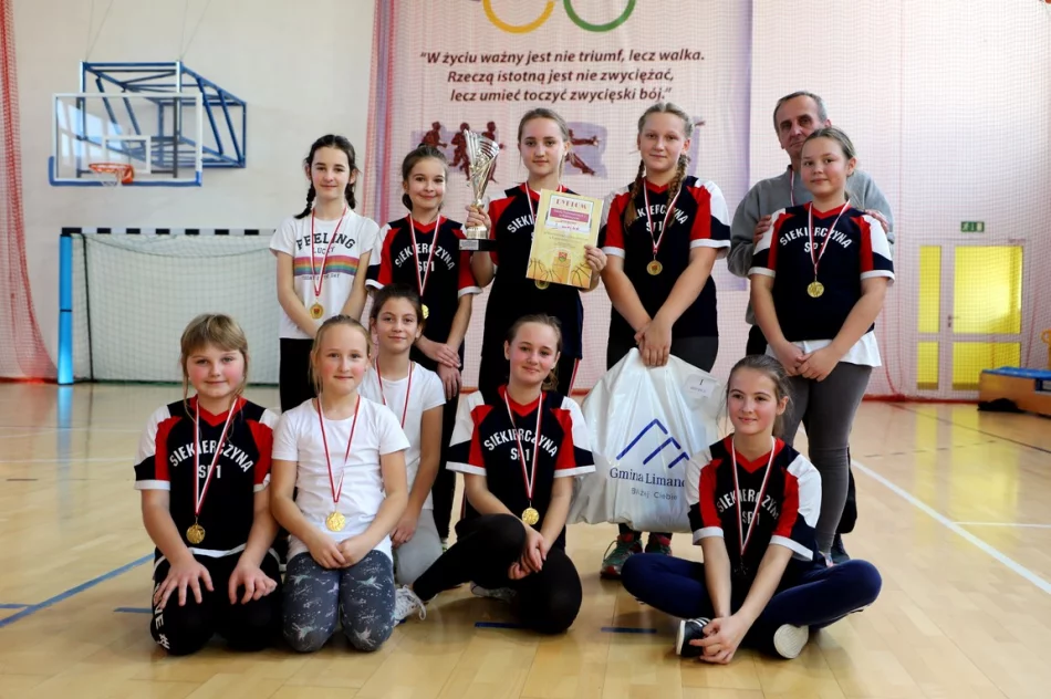 Mistrzostwa Gminy w Piłce Koszykowej Dzieci   - zdjęcie 6