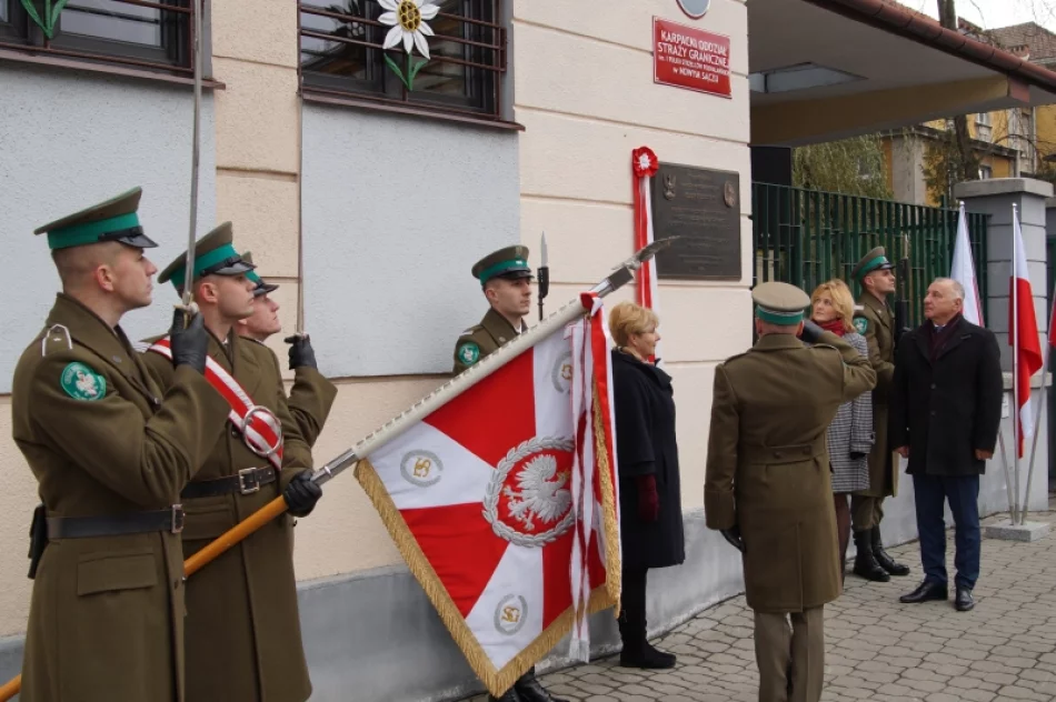 Uroczyste odsłonięcie tablicy pamiątkowej Józefa Piłsudskiego - zdjęcie 3