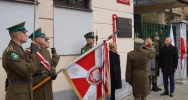 Uroczyste odsłonięcie tablicy pamiątkowej Józefa Piłsudskiego - zdjęcie 3