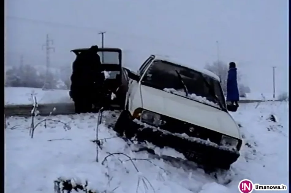 Zobacz, jak z zimą radzili sobie kierowcy w latach 90. (wideo) - zdjęcie 2