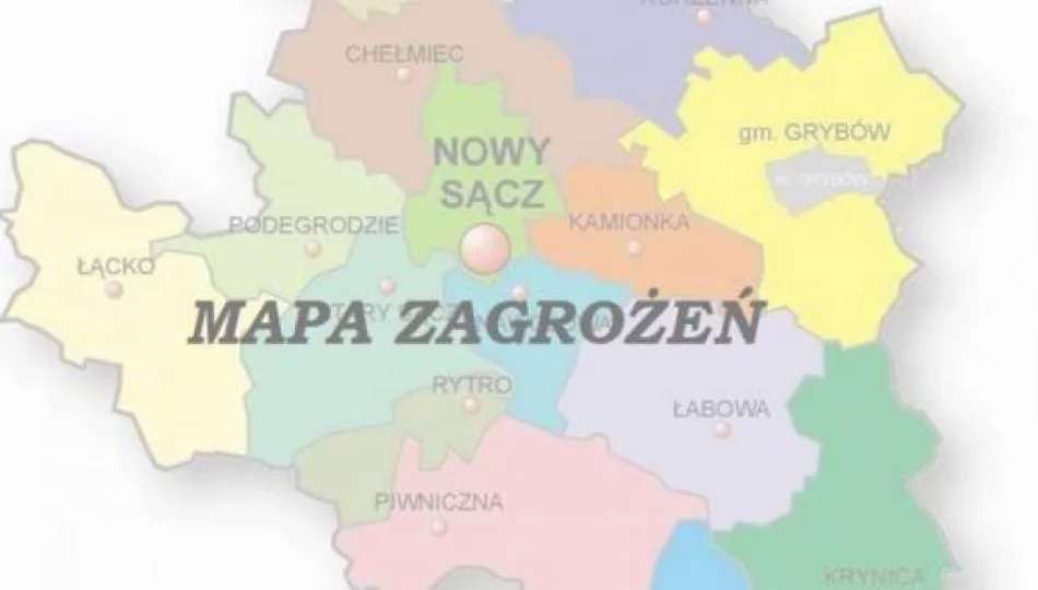 Jutro w nowosądeckim ratuszu będą omawiać „Mapę zagrożeń” - zdjęcie 1