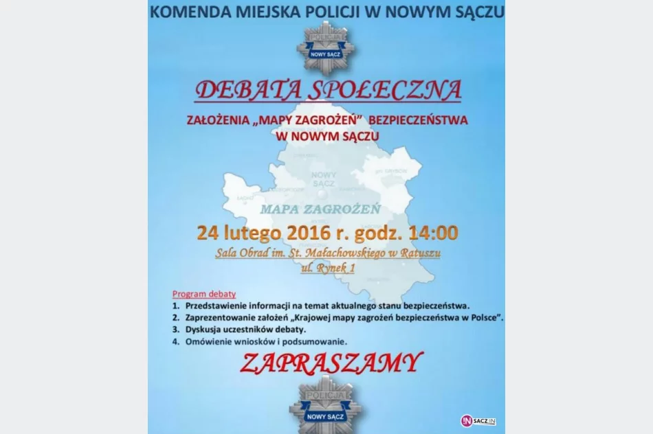 Jutro w nowosądeckim ratuszu będą omawiać „Mapę zagrożeń” - zdjęcie 2