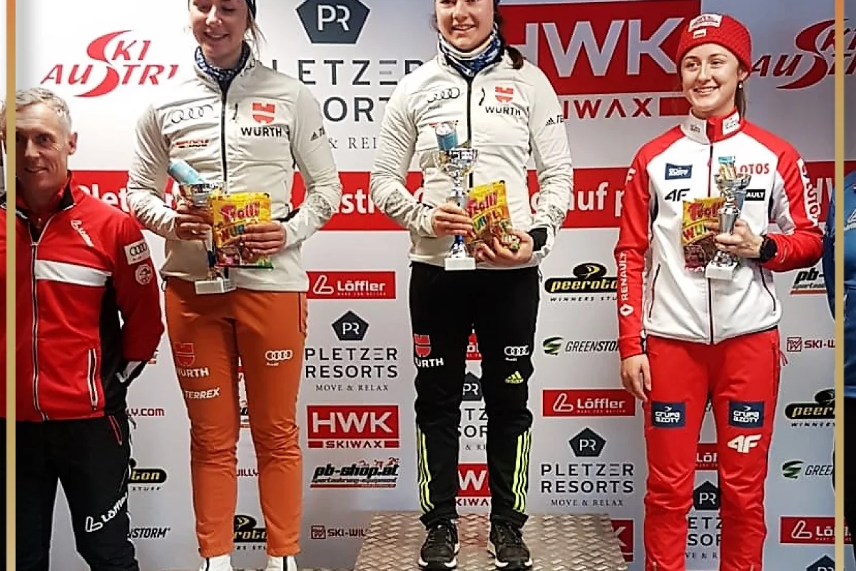 Weronika Kaleta na podium w Mistrzostwach Austrii
