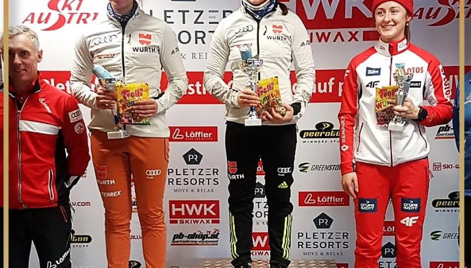 Weronika Kaleta na podium w Mistrzostwach Austrii - zdjęcie 1