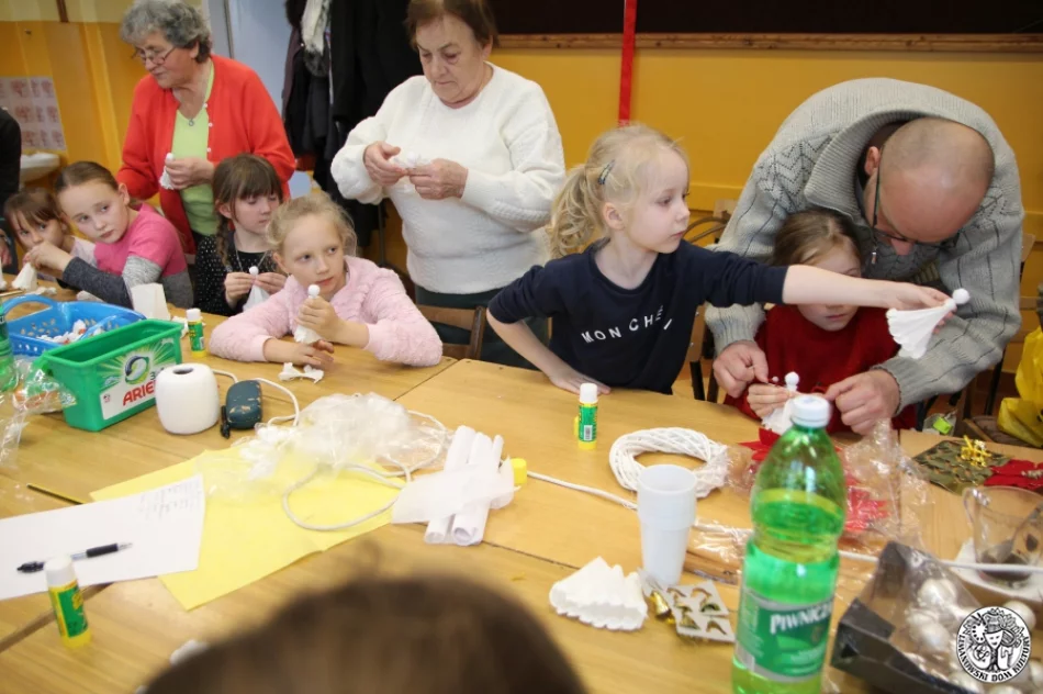 Zorganizowali tradycyjne warsztaty świąteczne  - zdjęcie 2