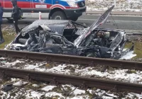 Muszyna: wypadek na przejeździe kolejowym. Rannych dwóch braci - zdjęcie główne