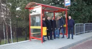 Nowa wiata przystankowa powstała w Mordarce - zdjęcie 3