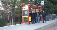 Nowa wiata przystankowa powstała w Mordarce - zdjęcie 4