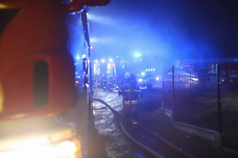 Pożar budynku gospodarczego  - zdjęcie 3