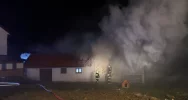 Pożar budynku gospodarczego  - zdjęcie 4