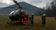 40-latek doznał obrażeń po upadku z wysokości. Zabrał go LPR - zdjęcie 4